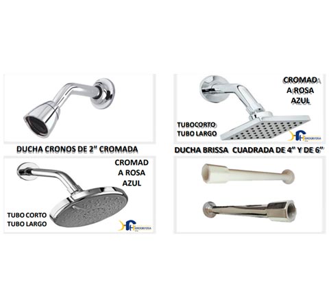 Duchas ferreteria Soldamas