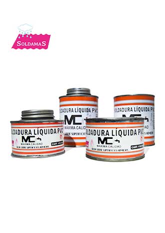 presentaciones soldadura liquida pvc